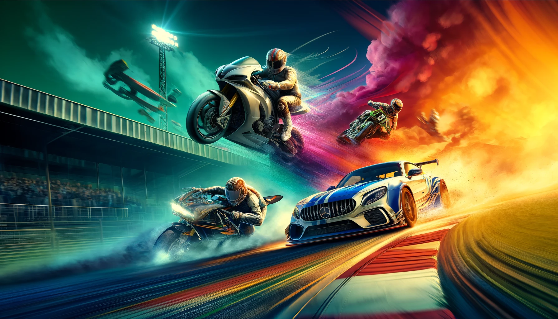  İdeal Yarış Aracını Seçmek: Arabalar vs. Motosikletler vs. Drift Ustaları